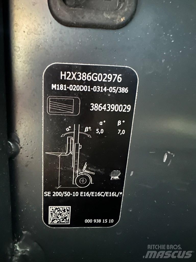 Linde E20L-02 Electric forklift trucks