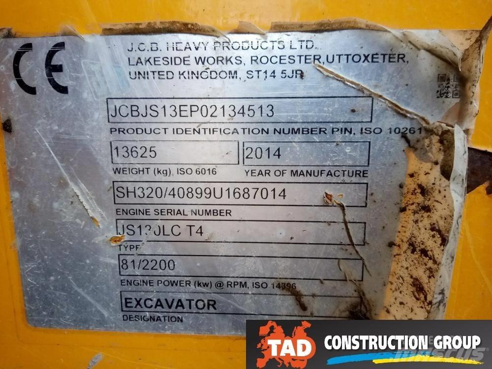 JCB JS 130 LC Crawler excavators