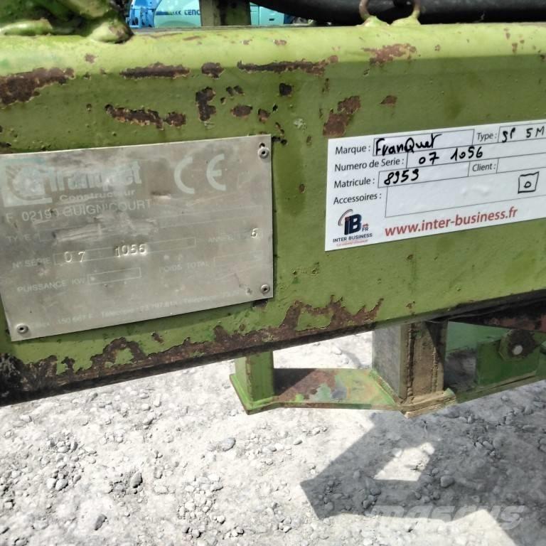 Franquet SP Other tillage machines and accessories