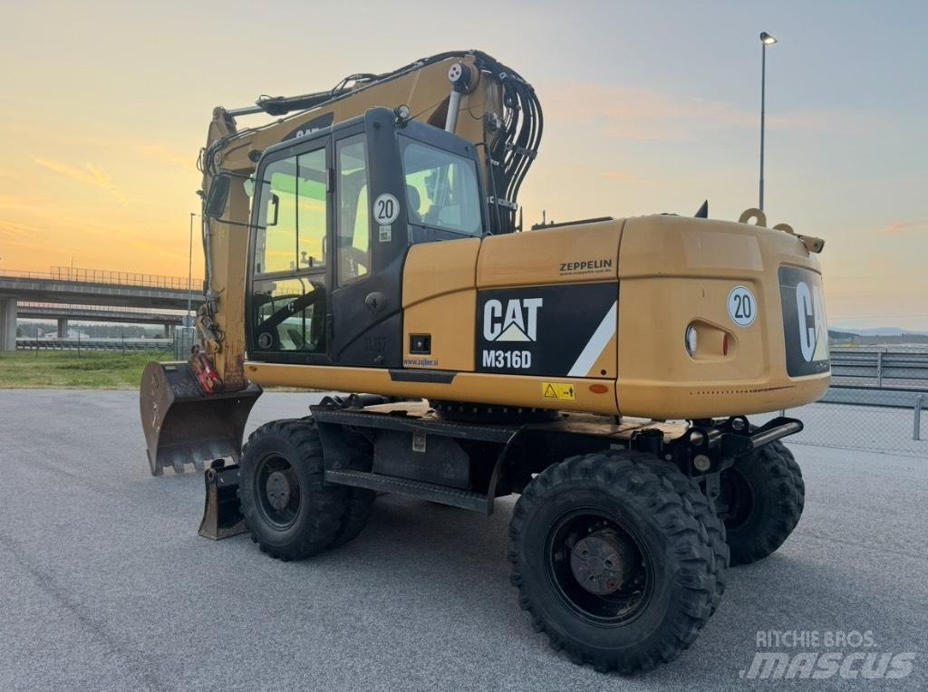 CAT M 316 D Wheeled excavators
