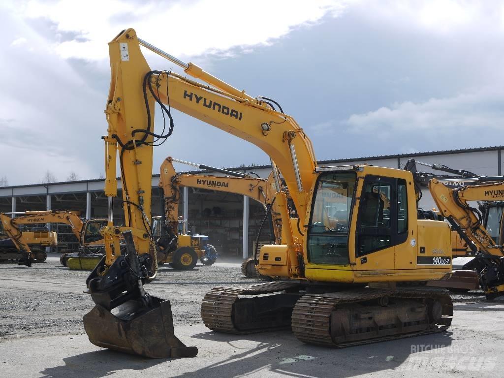 Hyundai R 140 LC-7 Crawler excavators