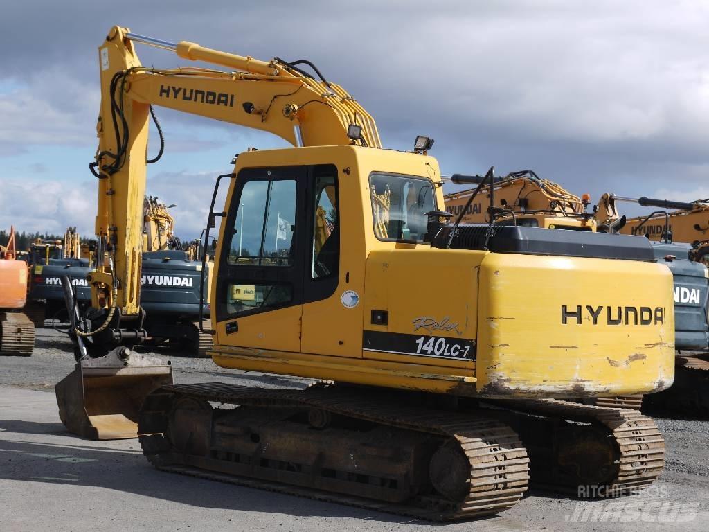 Hyundai R 140 LC-7 Crawler excavators