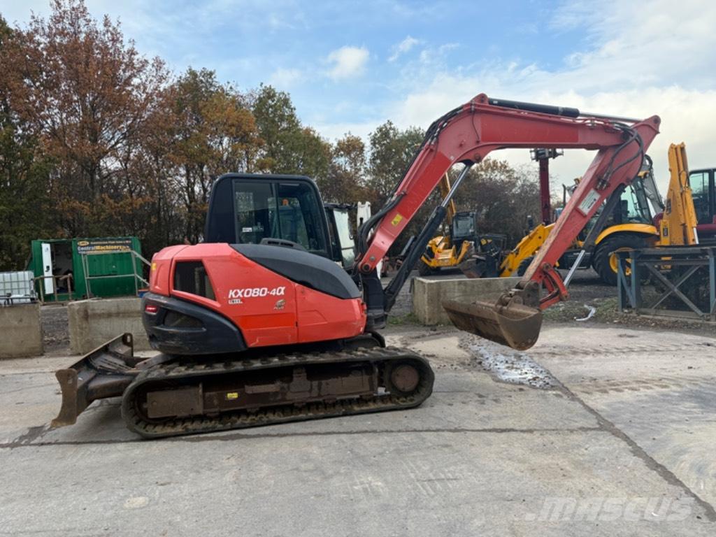 Kubota KX 080-4 Mini excavators  7t - 12t