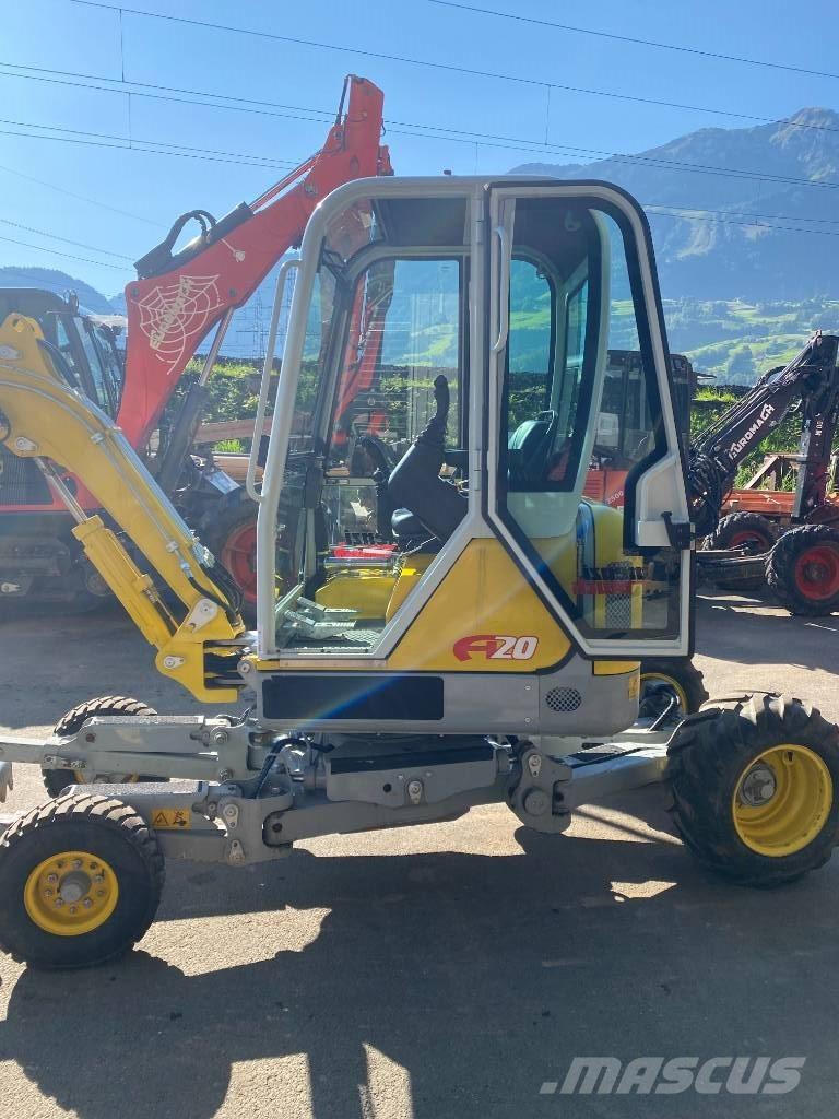 Menzi Muck A20 Mini excavators  7t - 12t