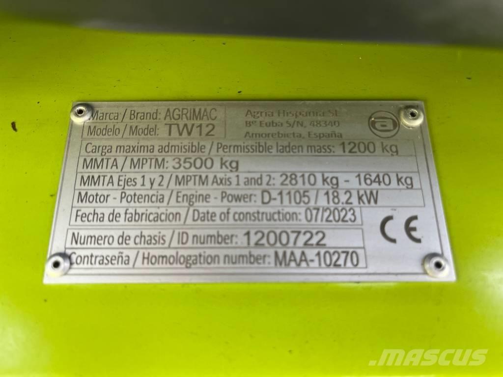 Agrimac TW 12 4x4 Diesel trucks