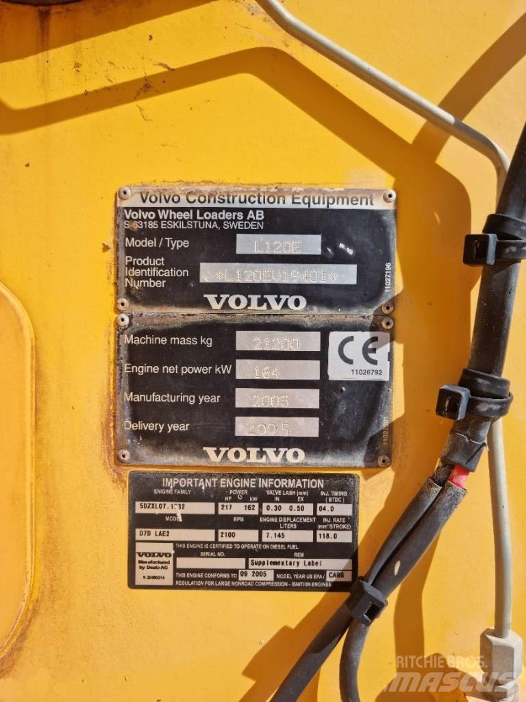 Volvo L 120 E Wheel loaders