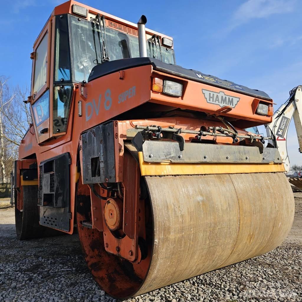 Hamm DV 8.42 Super Twin drum rollers