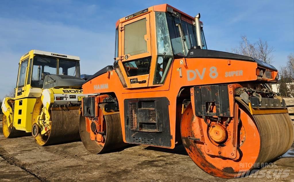 Hamm DV 8.42 Super Twin drum rollers