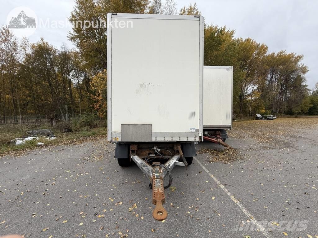 Närko D4HW13L62 Box Trailers