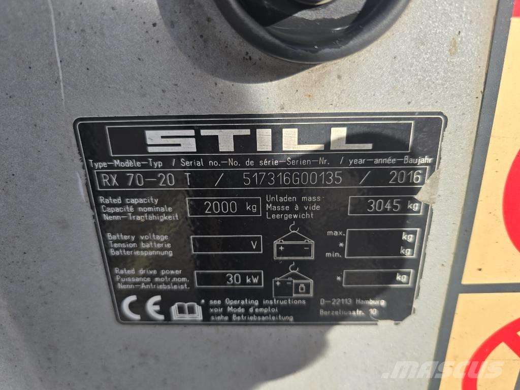 Still RX 70-20 LPG trucks