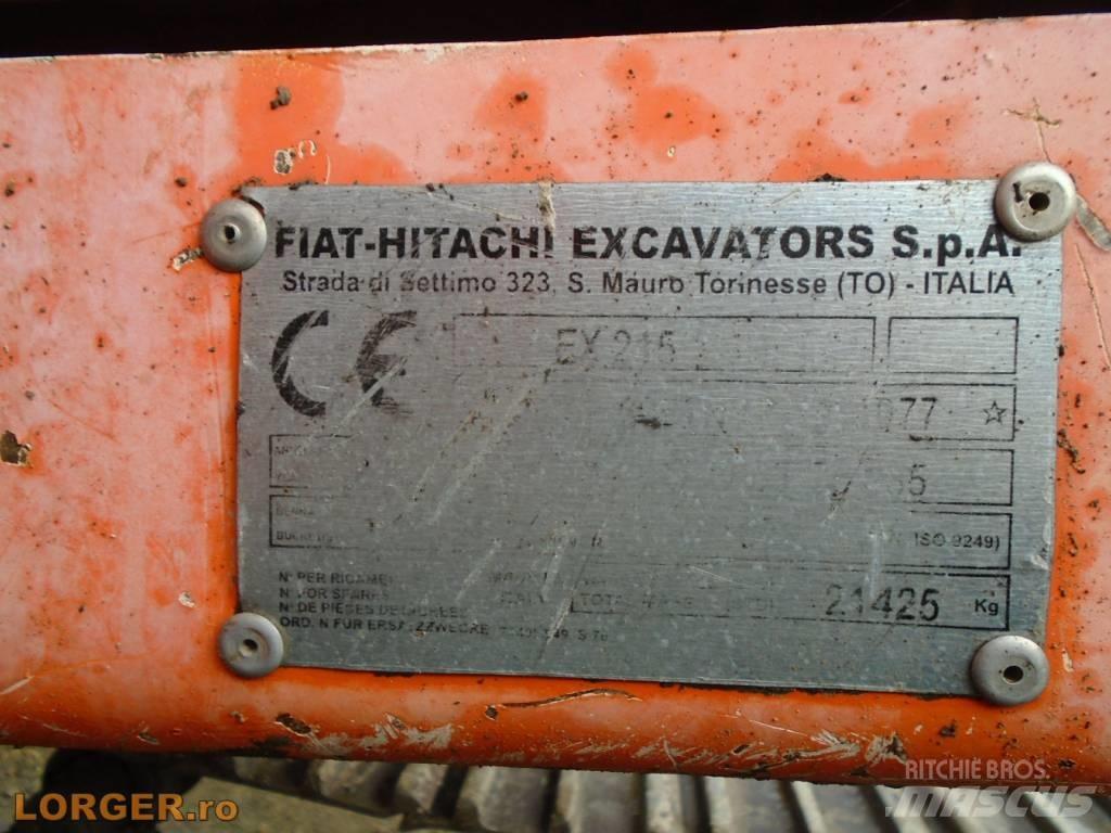 Fiat-Hitachi EX 215 Crawler excavators