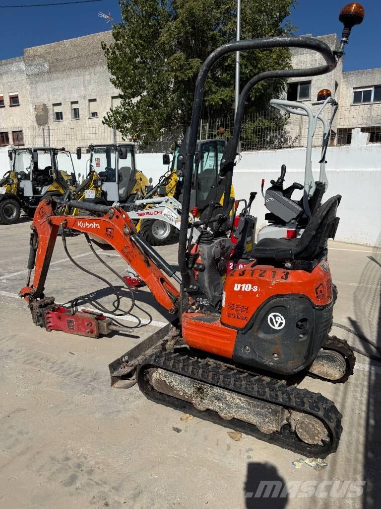Kubota U 10-3 Mini excavators < 7t (Mini diggers)