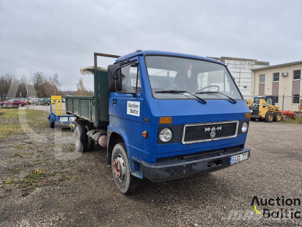 MAN 8.136 Flatbed / Dropside trucks