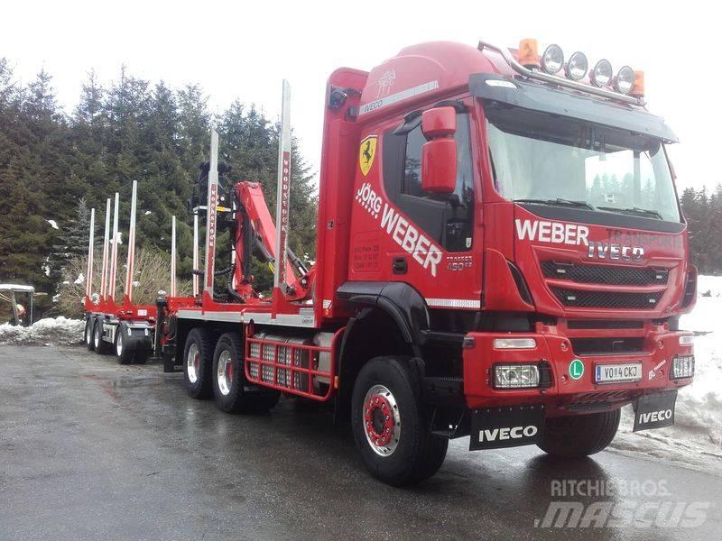 Iveco Trakker 450 Truck mounted cranes