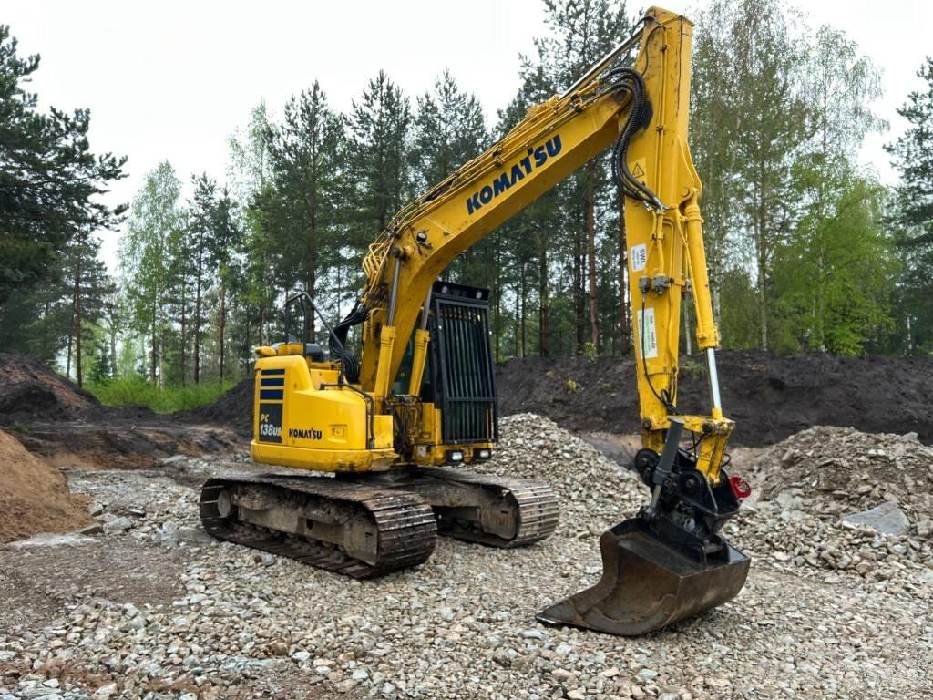 Komatsu PC138US-11 Crawler excavators