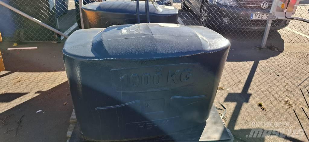 He-Va 1000 kg Front weights