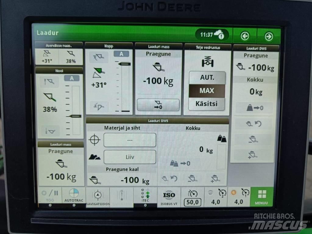 John Deere 6R 185 Tractors