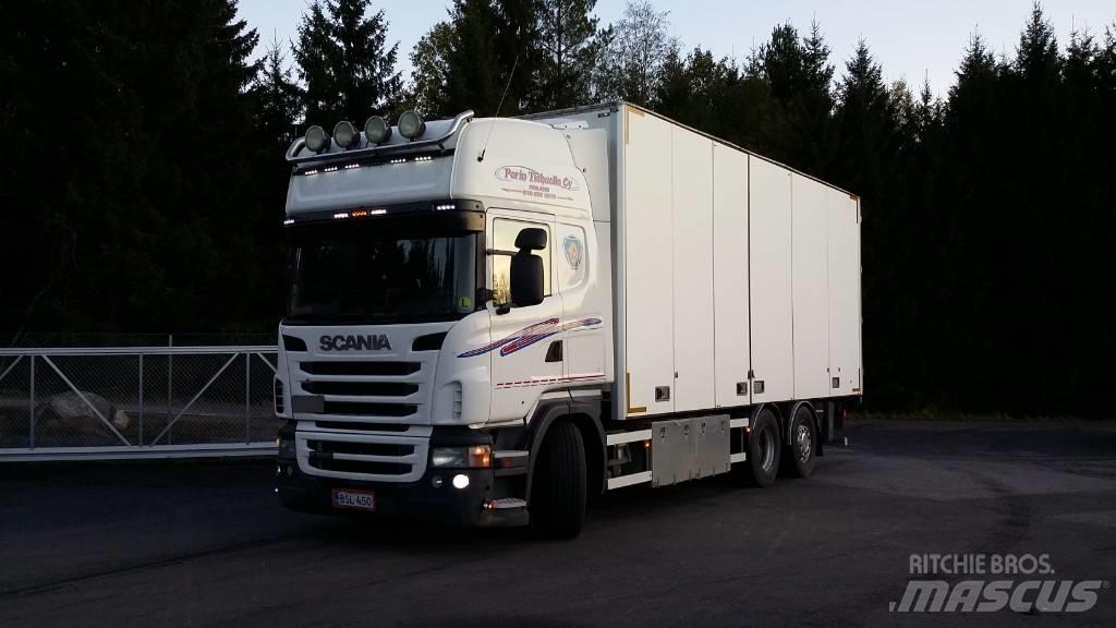 Scania R500 6x2 Box trucks