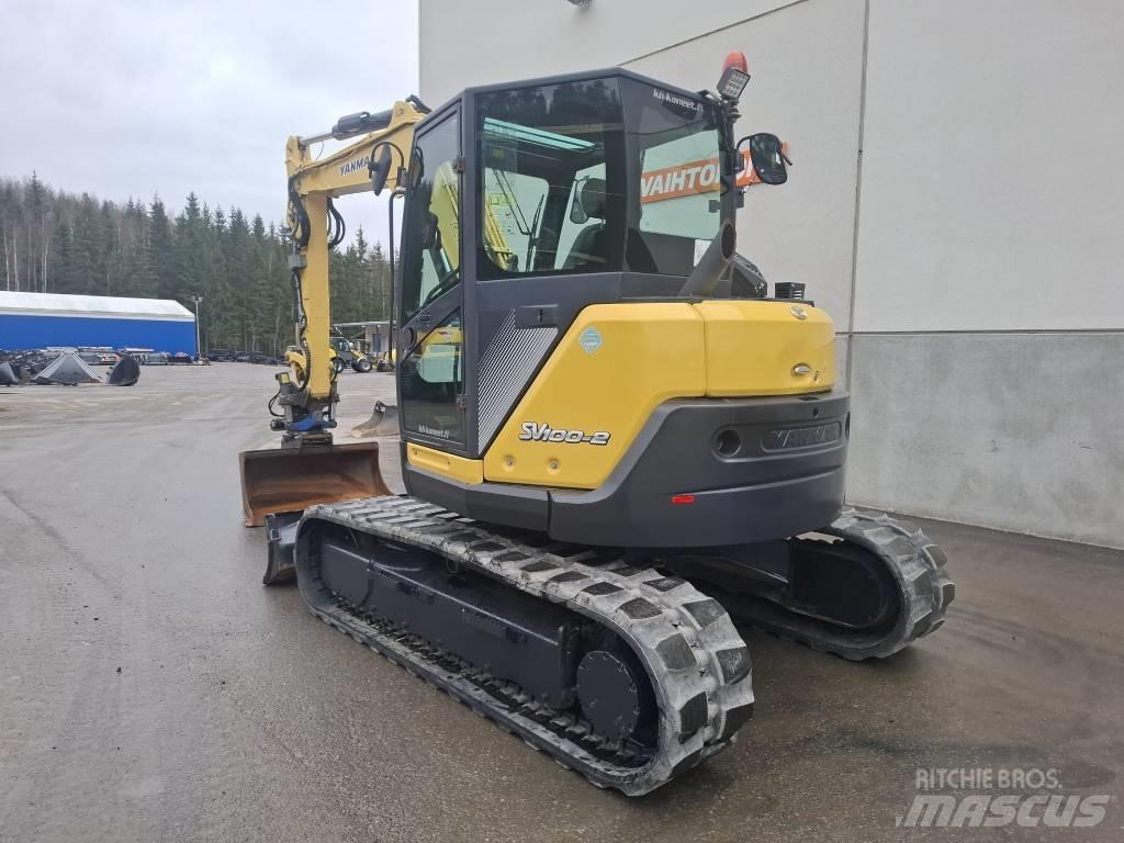 Yanmar SV 100-2A Mini excavators  7t - 12t