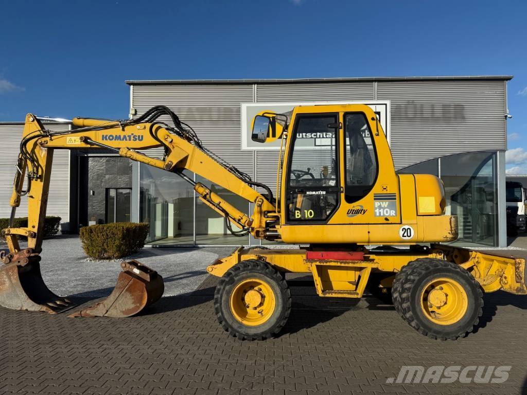 Komatsu PW 110 Wheeled excavators