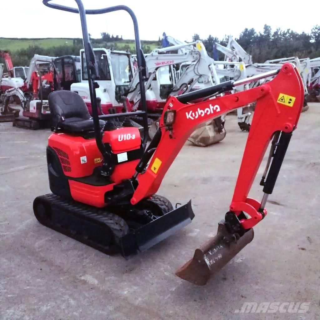 Kubota U 10-3 Mini excavators < 7t (Mini diggers)