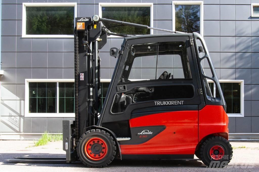 Linde E50HL-01 Electric forklift trucks