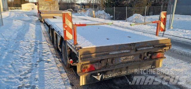 HRD Jumbo Flatbed/Dropside semi-trailers