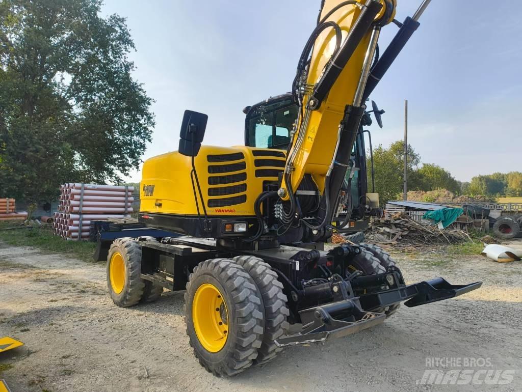 Yanmar B 110 W Wheeled excavators