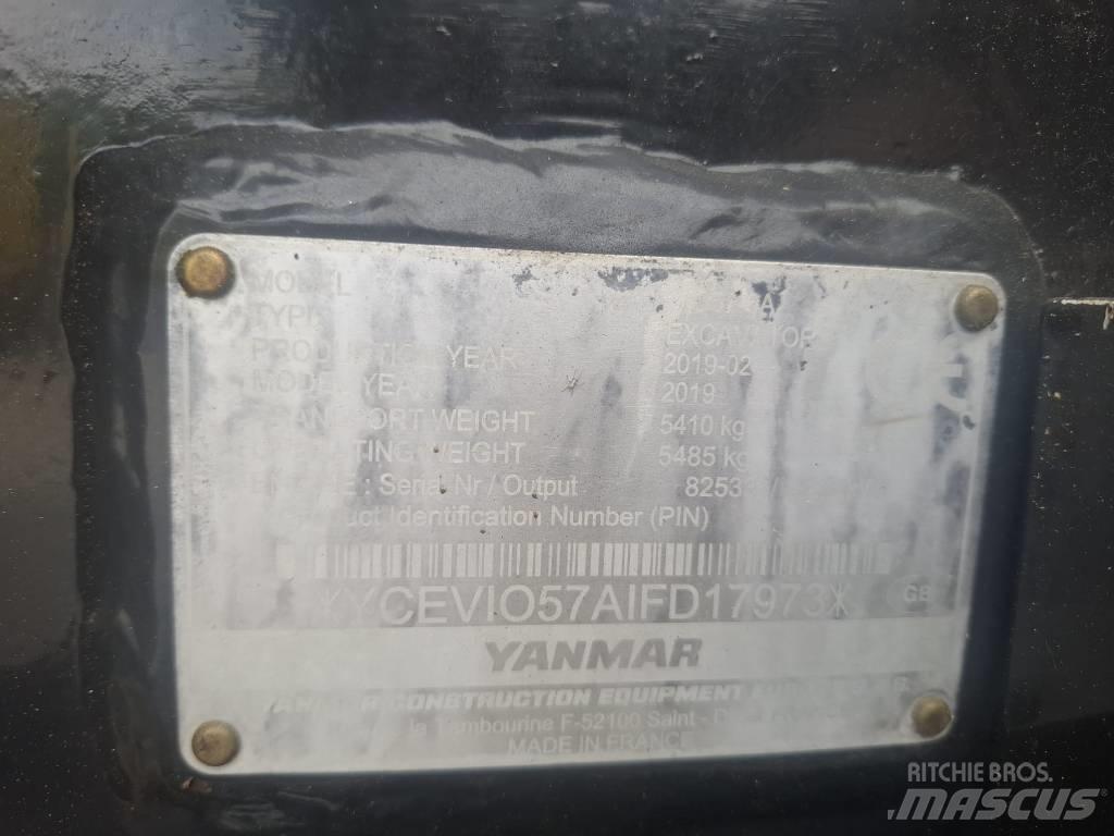 Yanmar Vio 57-6A Mini excavators < 7t (Mini diggers)
