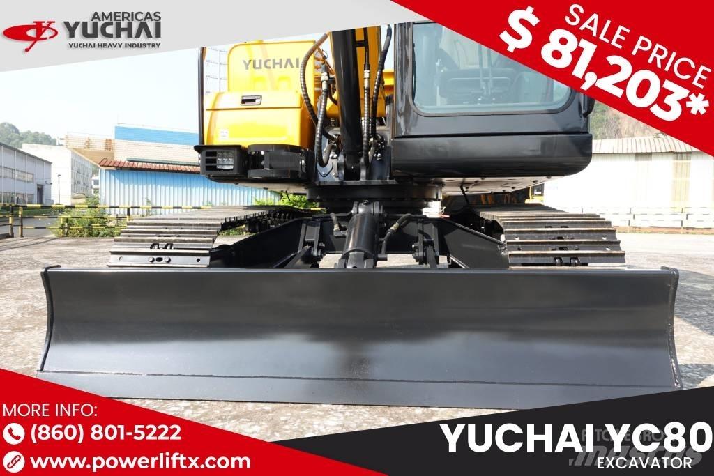 Yuchai YC80 Crawler excavators
