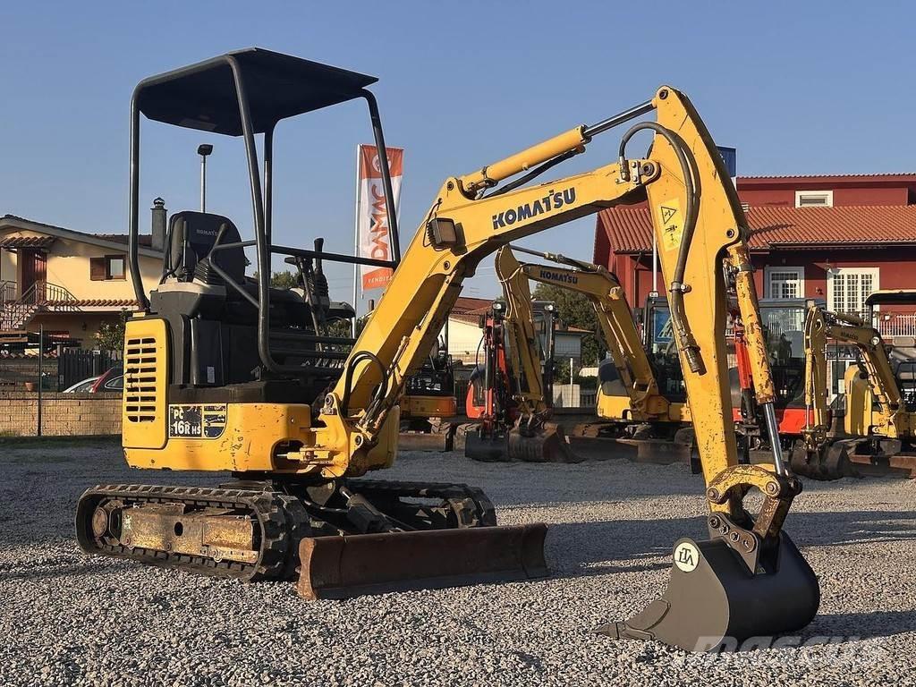 Komatsu PC16R-3HS Mini excavators < 7t (Mini diggers)
