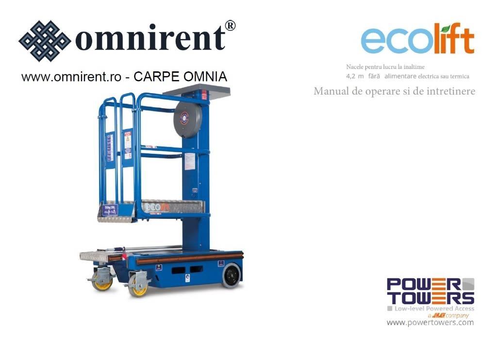 JLG Ecolift Push around lifts