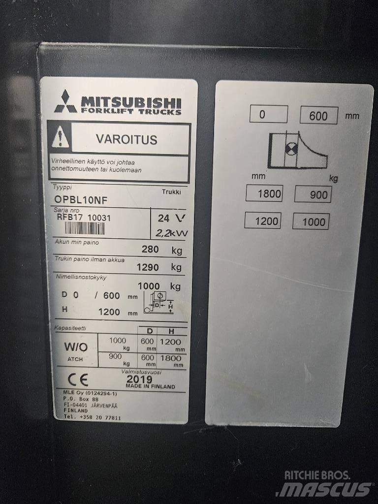 Mitsubishi OPBL10NF Medium lift order picker