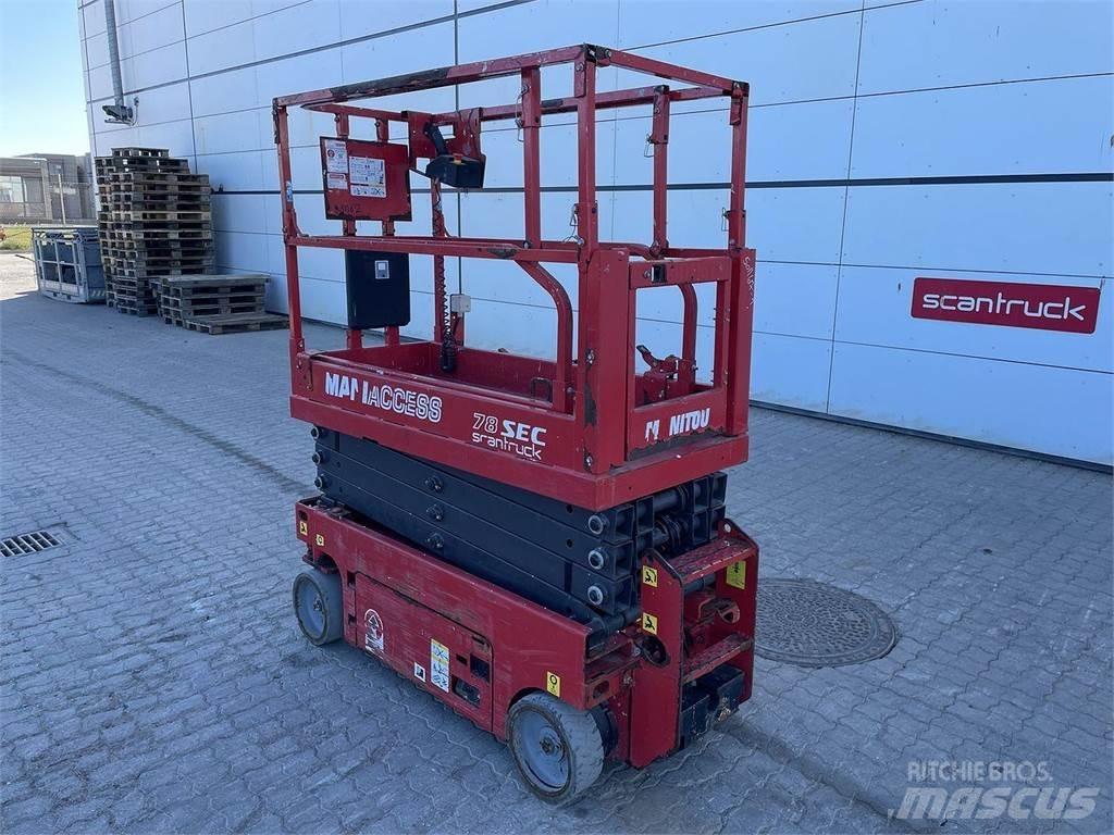 Manitou 78SEC Scissor lifts