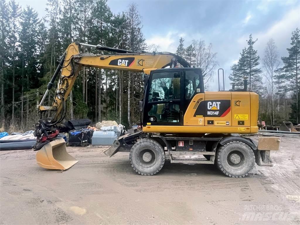 CAT M 314 F Wheeled excavators