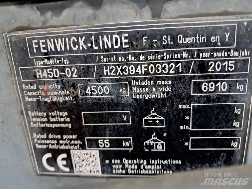 Linde H45D-02 Diesel trucks