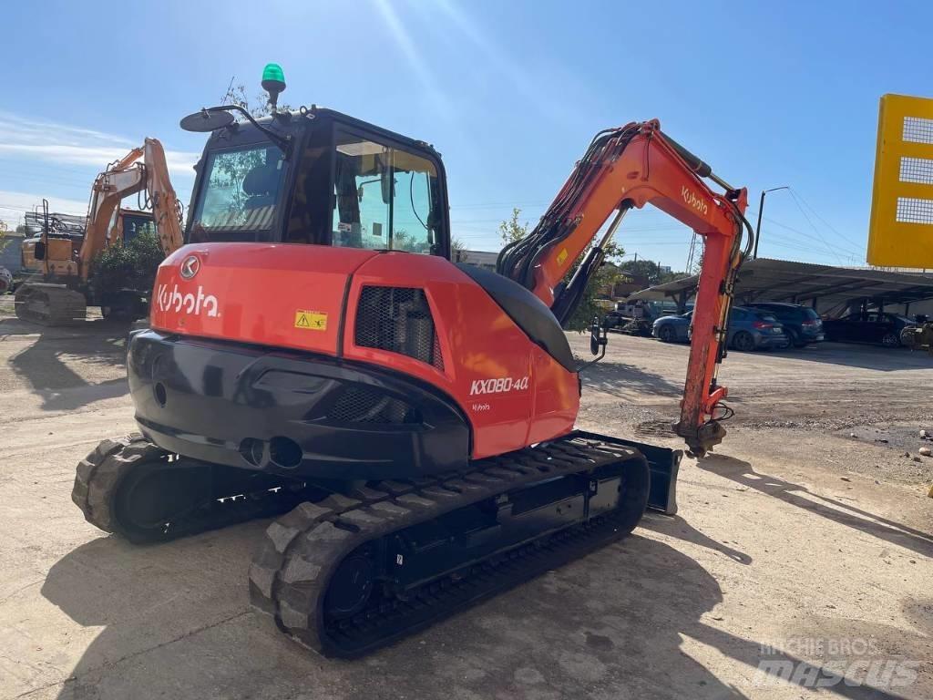 Kubota KX 080-4 Mini excavators  7t - 12t