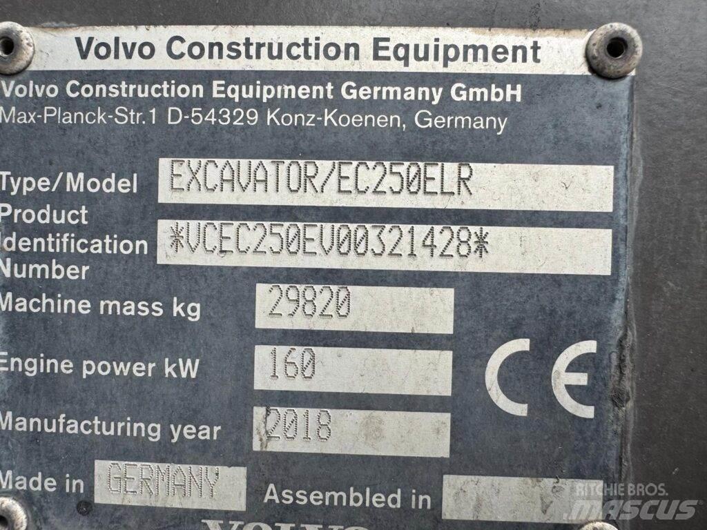 Volvo EC250ELR Crawler excavators
