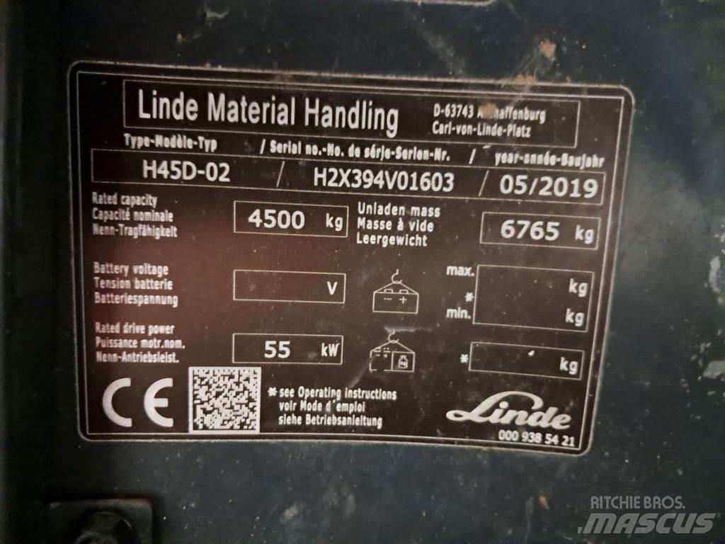 Linde H45D-02 Diesel trucks