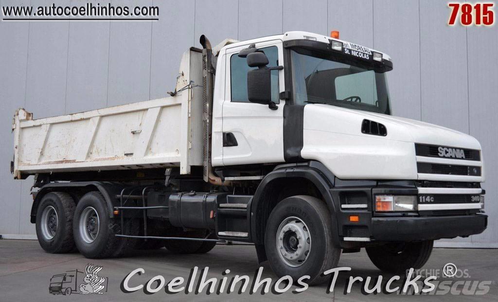 Scania T114 C 340 Tipper trucks