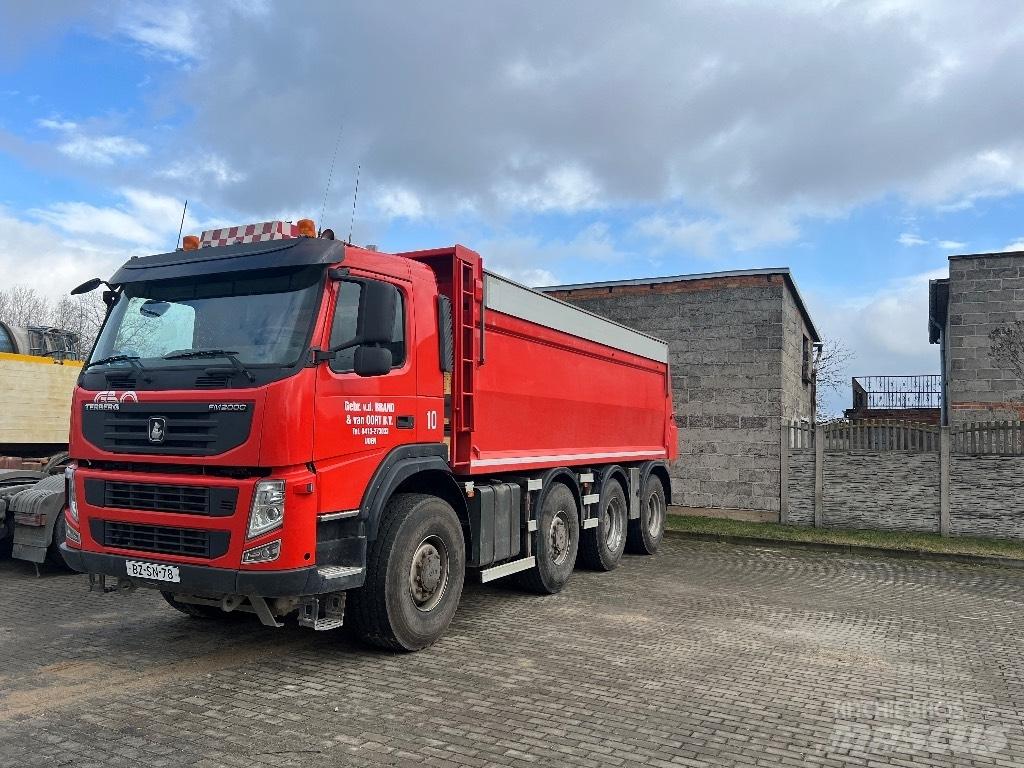 Terberg Fm2000 8x8 Tipper trucks