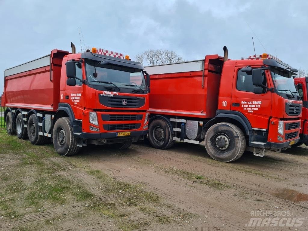 Terberg Fm2000 8x8 Tipper trucks