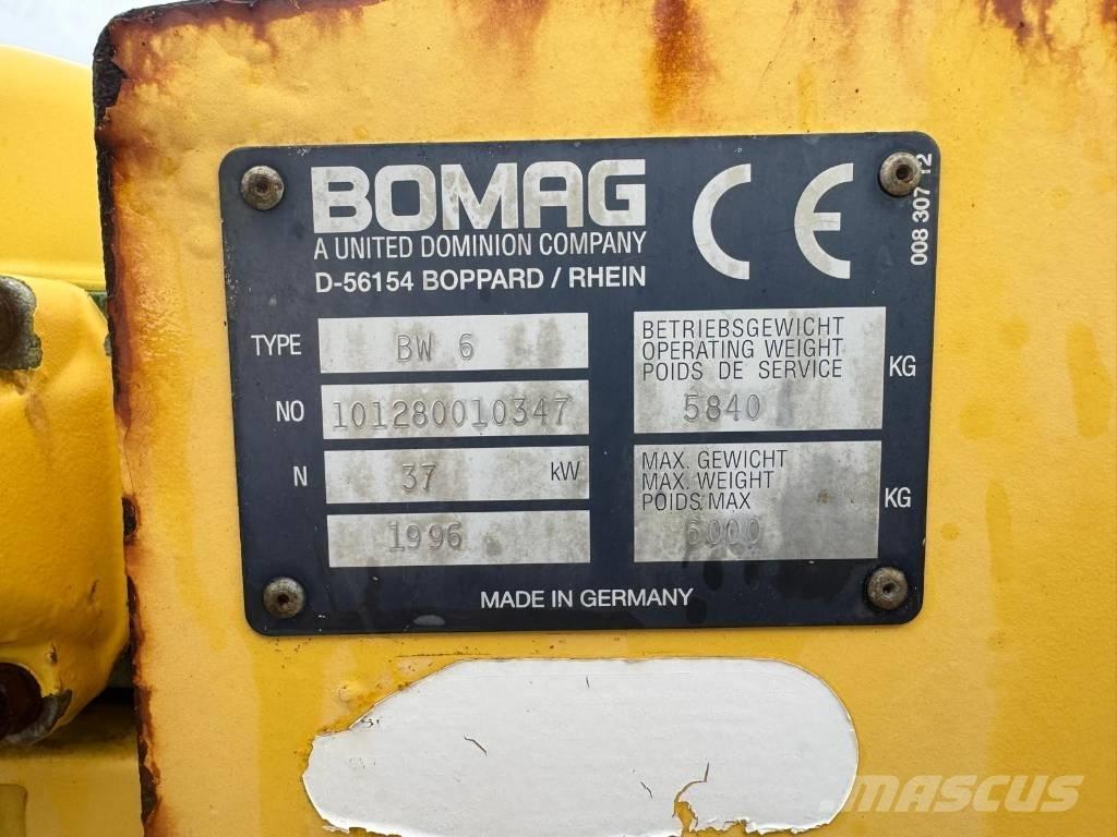 Bomag BW 6 Twin drum rollers