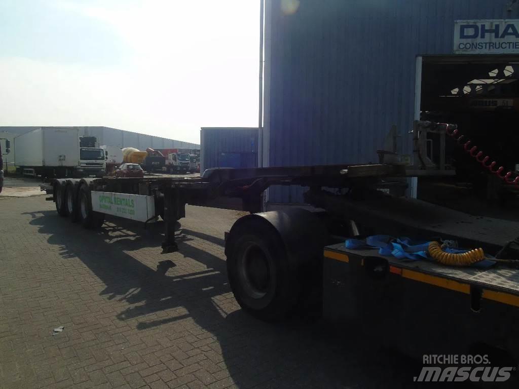 Pacton 3 AXLE Container semi-trailers