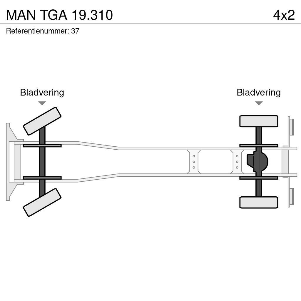 MAN TGA 19.310 Tipper trucks
