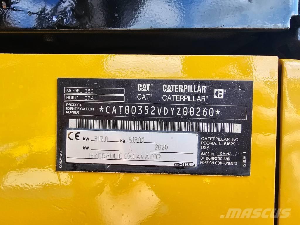 CAT 352 Crawler excavators