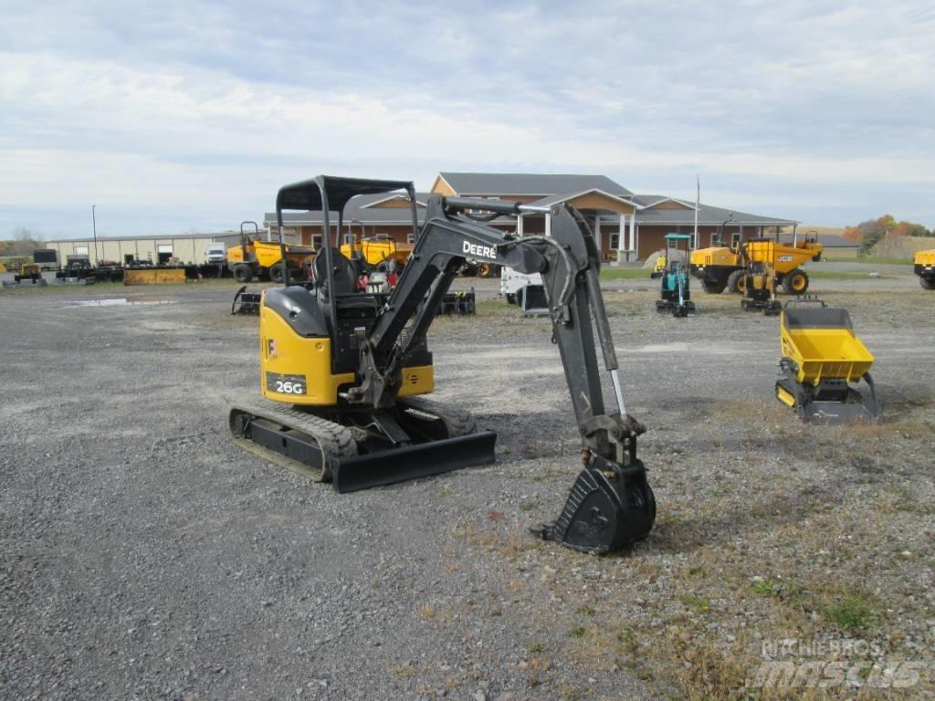 John Deere 26G Mini excavators < 7t (Mini diggers)
