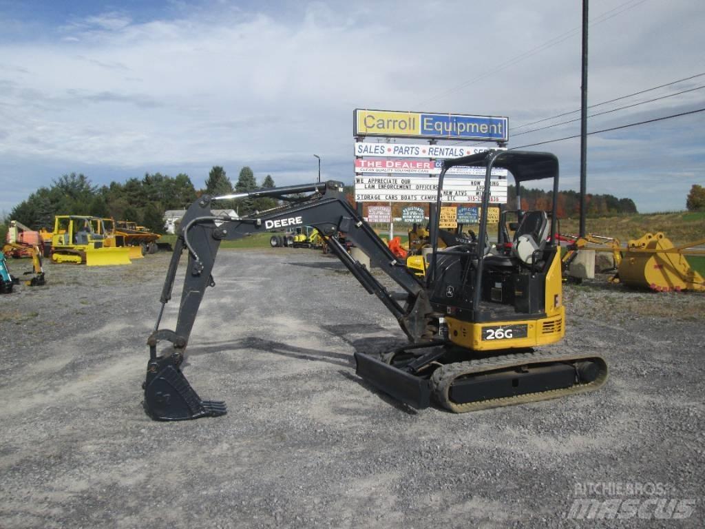 John Deere 26G Mini excavators < 7t (Mini diggers)