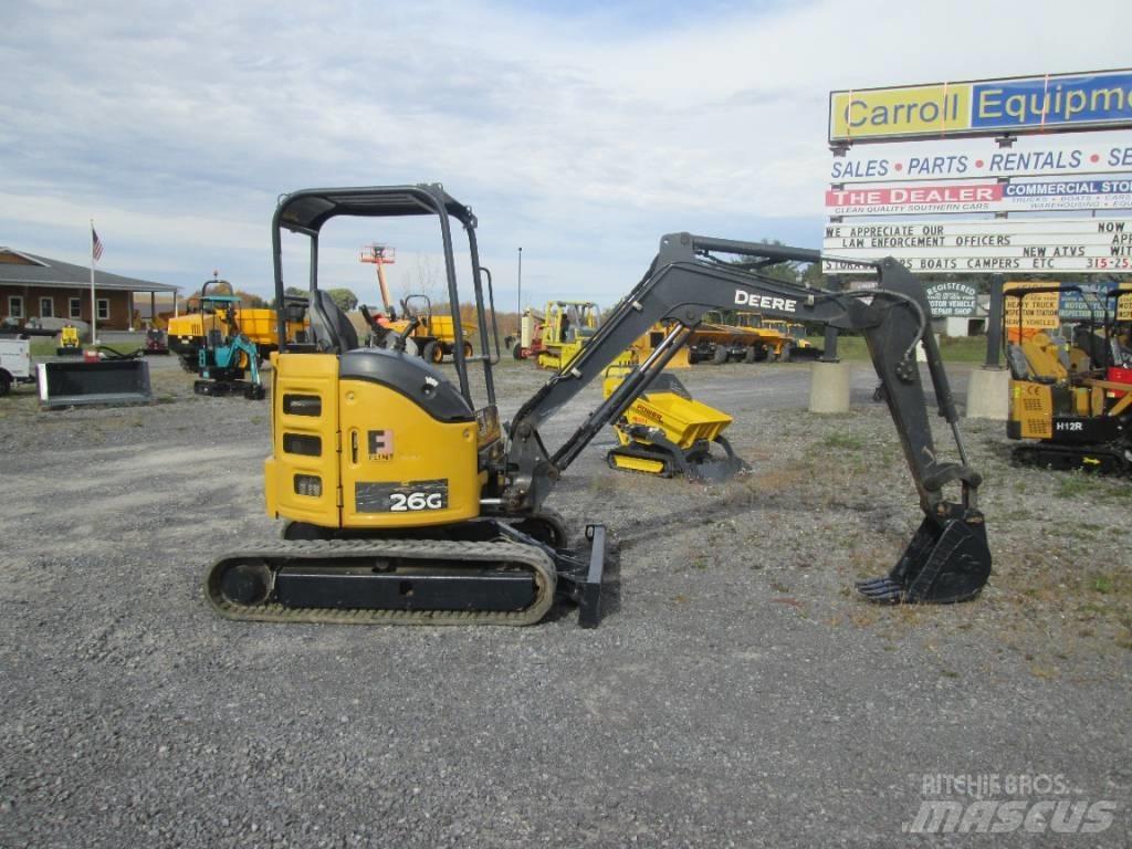 John Deere 26G Mini excavators < 7t (Mini diggers)