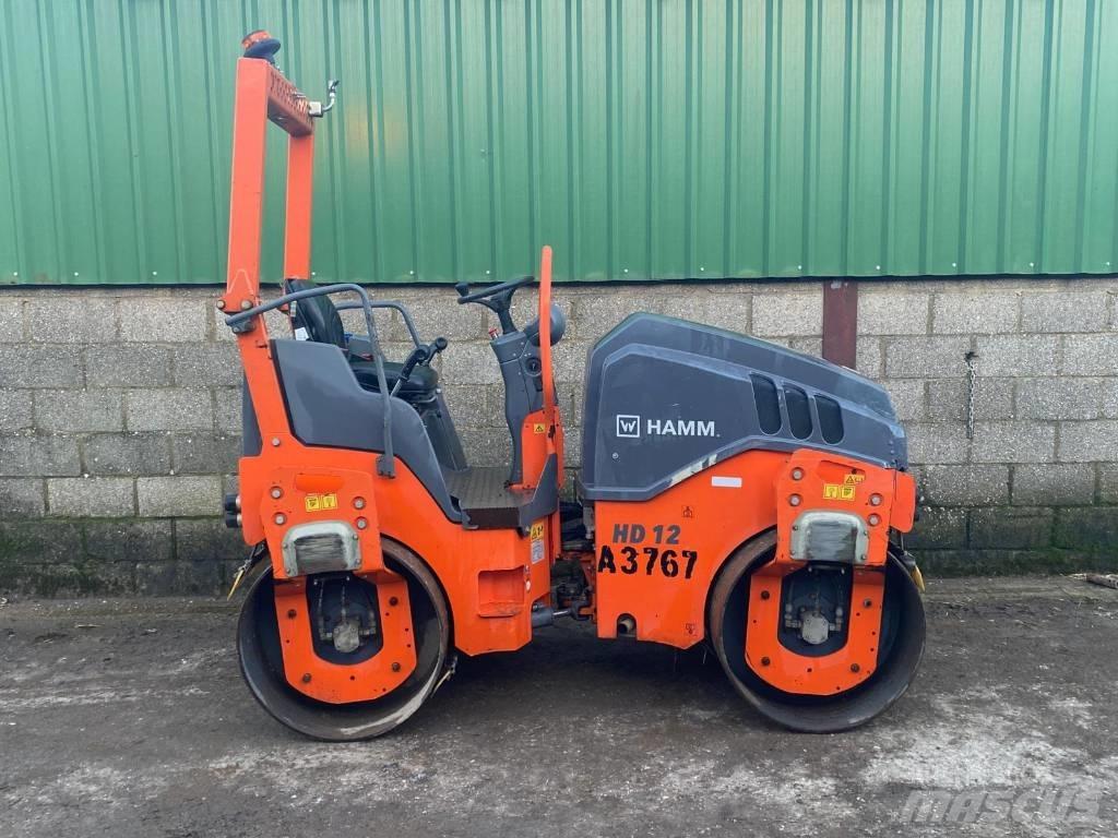 Hamm HD12VV Twin drum rollers